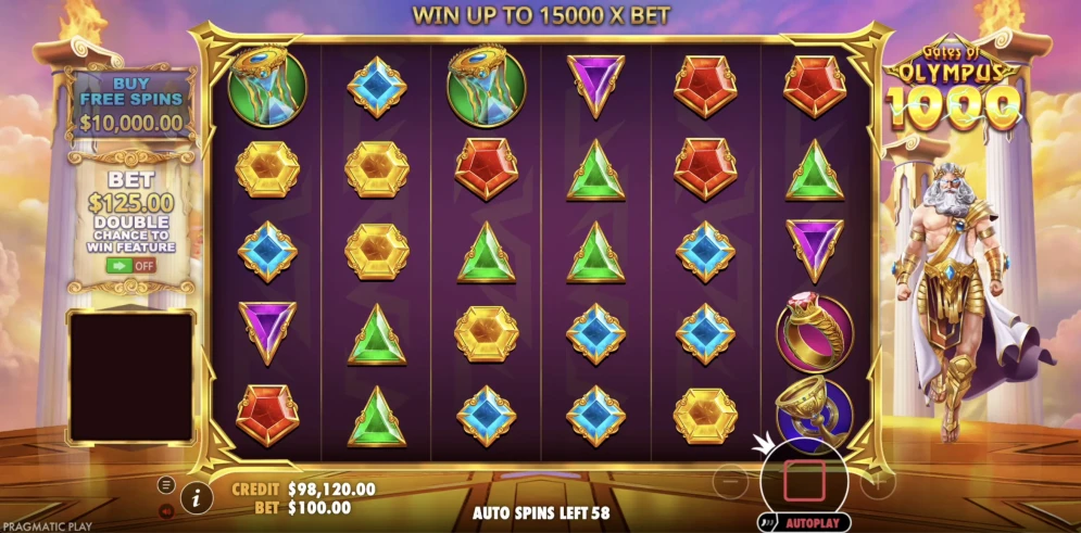 Gates of Olympus 1000 Slot